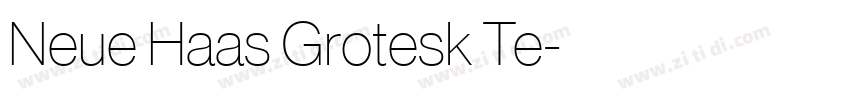Neue Haas Grotesk Te字体转换 Neue Haas Grotesk Te字体转换